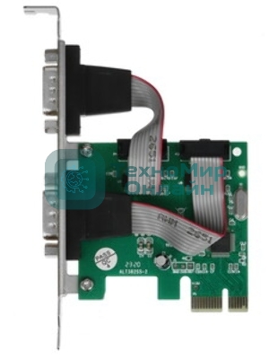 Контроллер ExeGate EXE-307 PCI-E, 2*COM port (OEM)