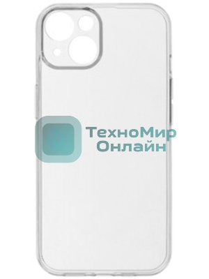 Чехол (клип-кейс) BoraSCO для Apple iPhone 14 Plus прозрачный (70799)