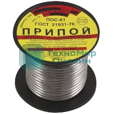 Припой FIT 60589пос-61 с канифолью 50 г