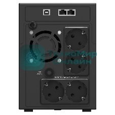 Источник бесперебойного питания Ippon Smart Power Pro II Euro 2200 1200Вт 2200ВА черный