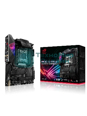 Материнская плата ASUS ROG STRIX X299-E GAMING II, LGA 2066, Intel X299, 8xDDR4, 8xSATA, 3xM.2, 1xPCIe 3.0 x8, 2xPCIe 3.0 x16, 1xPCIe x4, 1xPCIe x1, 2x 2.5Gb LAN, 1xUSB 3.2 Gen 2, 3xUSB 3.2 Gen 2, 2xUSB 2.0, 5x3.5 мм, 7.1, ATX