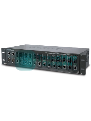 Шасси для уставнки медиаконвертеров MC-1500R 15-slot 19