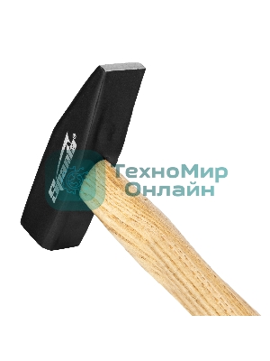 Молоток слесарный Sparta 800 г, квадратный боек, деревянная рукоятка