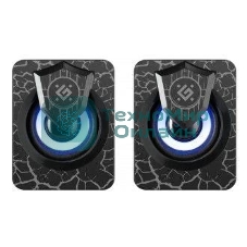 Акустическая 2.0 система Defender Onyx 6Вт, подсветка, питание от USB