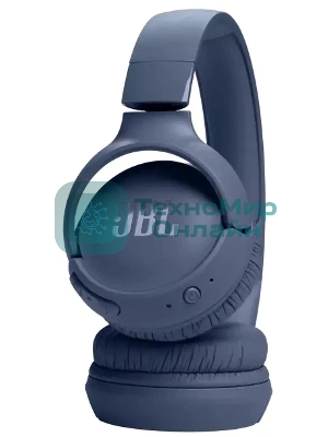 Беспроводные наушники JBL Tune 520BT синий, накладные, Bluetooth, быстрая зарядка