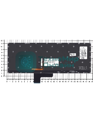 Клавиатура для ноутбука Lenovo IdeaPad Yoga 2 13 ST1C3B черная с подсветкой