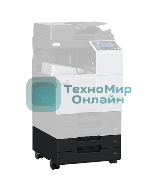 Тумба для МФУ Sindoh D330e/D332e с двумя подающими лотками на 1000 листов (2 х 500 листов) D320PB2