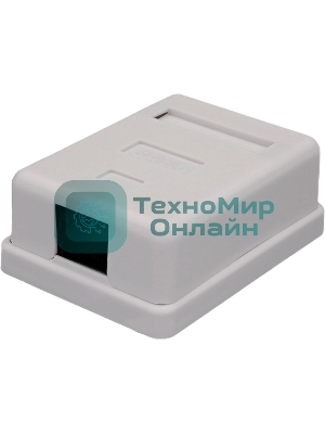 Розетка Suprlan 10-0355-1, RJ45 1 кат.6 UTP