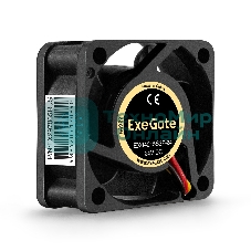 Вентилятор для корпуса ExeGate EX04015S3P-24 черный, 40 мм, 7500 об/мин, 32.6 дБ, 3 pin