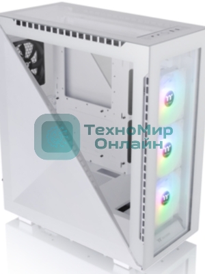 Компьютерный корпус Thermaltake Divider 500 TG Snow ARGb CA-1T4-00M6WN-01 White/Win/SPCC/Tempered Glass*4/120мм ARGb Fan*3/120мм Standard Fan*1 (527897)