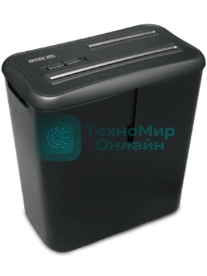 Шредер Office Kit S30 (секр.P-4)/фрагменты/6лист./14лтр./скобы/пл.карты/CD