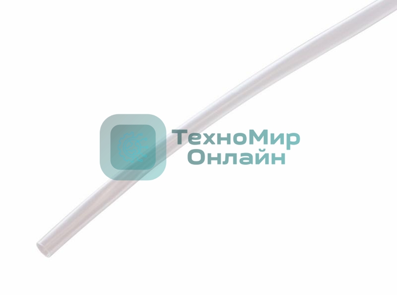 Трубка термоусадочная Rexant Н-1 6.0/3.0 1м прозр.