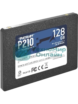 Накопитель SSD Patriot P210, 128Gb, SATA III, 2.5