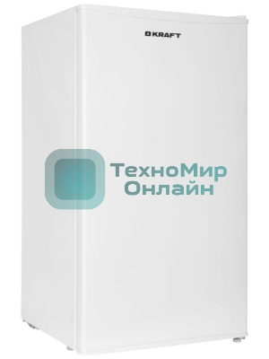 Холодильник Kraft BC(W)-115 белый однокамерный 65/5л морозилка сверху