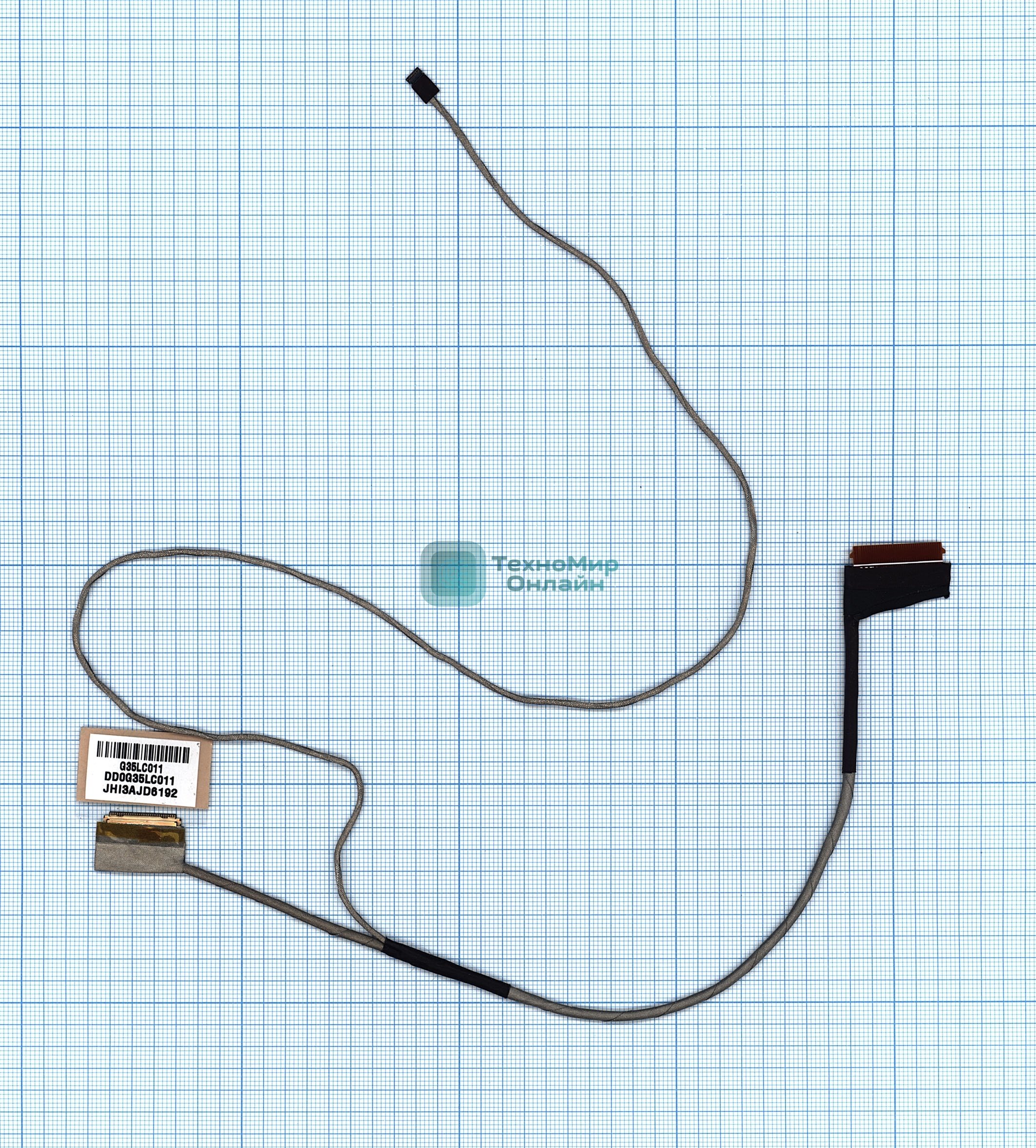 Шлейф матрицы для ноутбука HP Omen 15-AX 15-BC 15-BC012 15-AX250WM 30-pin