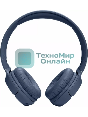 Беспроводные наушники JBL Tune 520BT синий, накладные, Bluetooth, быстрая зарядка
