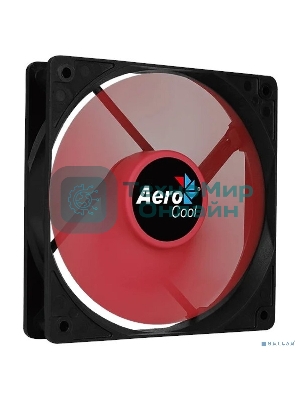 Вентилятор для корпуса Aerocool/Formula Force 12 PWM красный, 120 мм, 1500 об/мин, 27.5 дБ, 4 pin