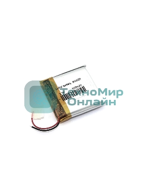 Аккумулятор Li-Pol (батарея) 6x30x30 мм 2pin 3.7V/500mAh