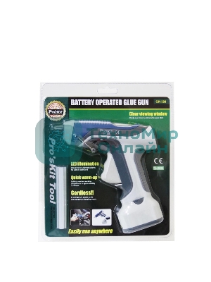 Клеевой пистолет на батарейках Pro'sKit GK-368 7W