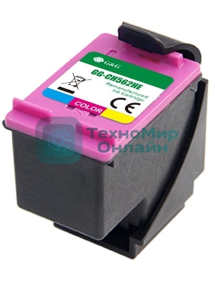 Картридж струйный G&G GG-CH562HE 122 многоцветный (18мл) для HP DJ 1050A/2050A/3000