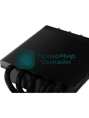 Кулер для процессора ID-COOLING IS-50X-V3 черный 120мм алюминий/медь 2000rpm 31.2db 4-pin 130W 56мм