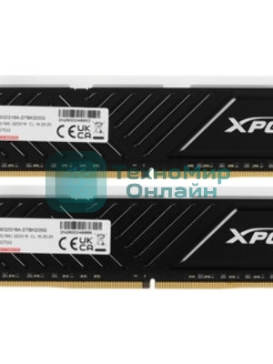 Оперативная память XPG Spectrix D35G RGb, 8Gb (1x8GB), DDR4, 3200MHz, CL16, DIMM, с радиатором, черный, RGb