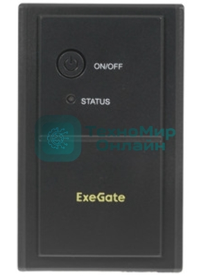 Источник бесперебойного питания ExeGate SpecialPro UNB-650.LED.AVR.1SH.2C13.RJ.USB