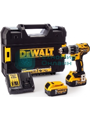 Дрель DeWalt DCD796P2-QW, 460 Вт, сетевая, ударная