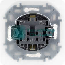 Розетка 2К+З IP44 с крышкой и шторками немецкий стандарт 16А 250 В антрацит