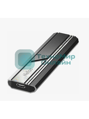 Внешний SSD Netac ZX10, 1TB, USB 3.2 Gen 2 Type-C, R/W 1050/1050, черный