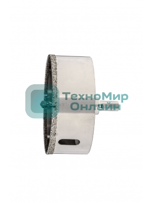 Сверло алмазное Matrix по керамограниту, 120 х 67 мм, 3-гранный хвостовик