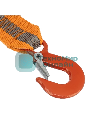 Трос буксировочный Stels 54381 5 тонн, 2 крюка, сумка на молнии