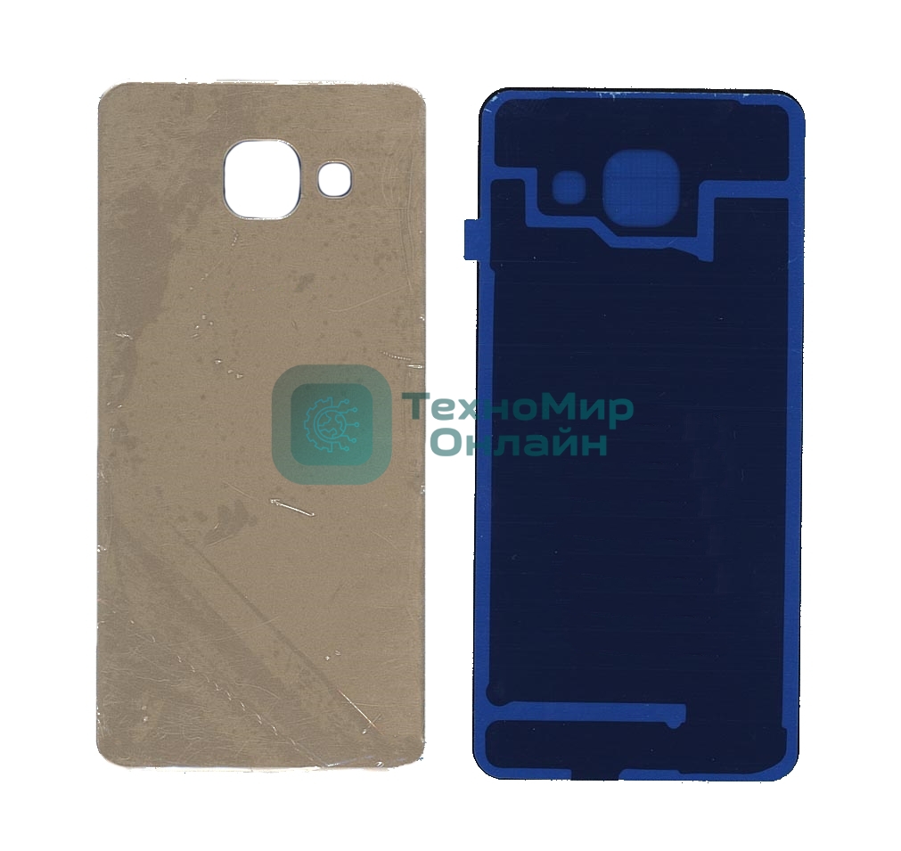 Задняя крышка для Samsung A310F Galaxy A3 (2016) золотой
