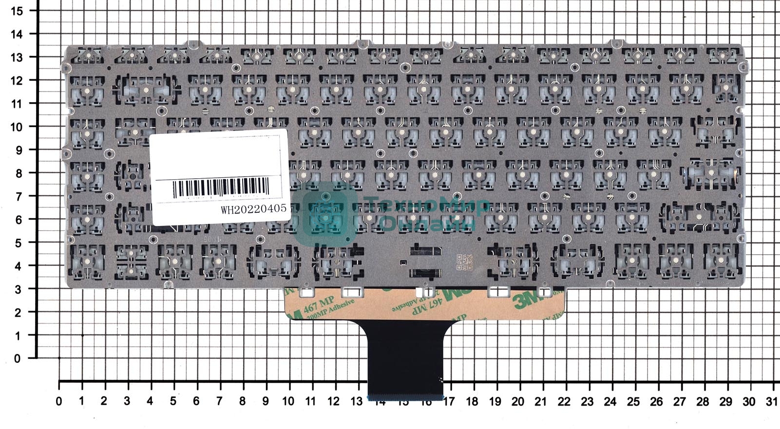 Клавиатура для ноутбука HP Pavilion 14-DV 14-DW черная