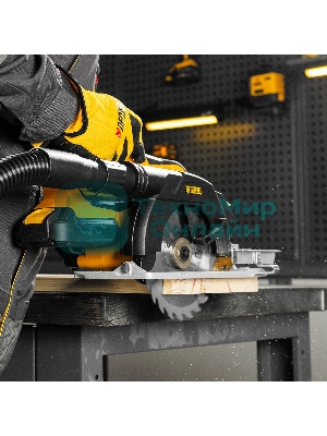 Строительный пылесос Denzel RVC20 желтый, 1400 Вт, уборка сухая/сбор воды/выдув, пылесборник мешок/контейнер, 20 л