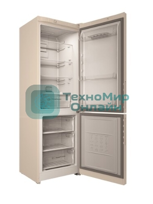 Холодильник Indesit ITR 4180 E бежевый двухкамерный 220/78л морозилка снизу