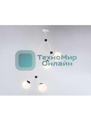 Светитльник Ambrella Light TR2572/4 WH/BK белый/черный E27/4 max 60W D790*1120