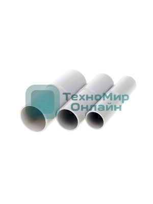 Муфта соединительная для трубы Rexant ø 25, серая IP44 (50 шт./уп.)