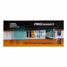 Универсальный секундный клей PROconnect на мульти карте, 3 г