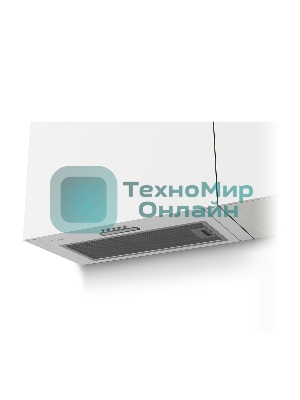 Вытяжка встраиваемая LEX GS Bloc LIGHT 600 белый управление: кнопочное (1 мотор)