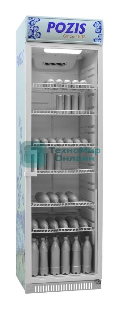 Холодильная витрина Pozis Свияга-538-10 белый однокамерный 376л