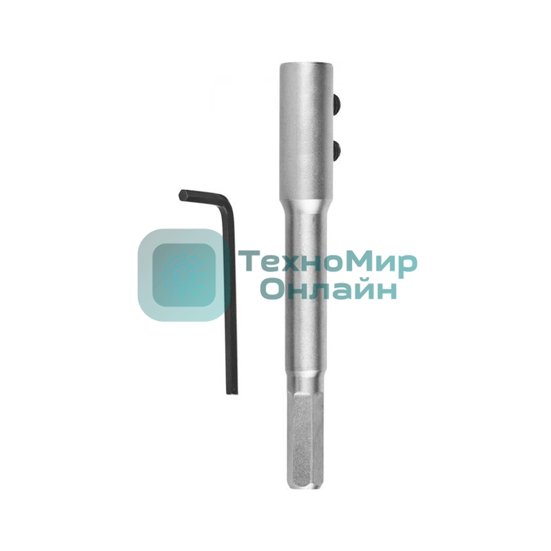 Удлинитель сверла винтового по дереву REXANT 140 мм (шестигранный хвостовик)