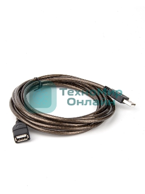 Кабель удлинительный USB2.0 AM/AF прозрачная изоляция 3m  Telecom <VUS6956T-3M>