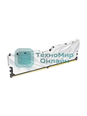 Оперативная память NETAC, DDR4, 16GB (1x16GB), 3200MHz, CL16, DIMM, с радиатором, белый