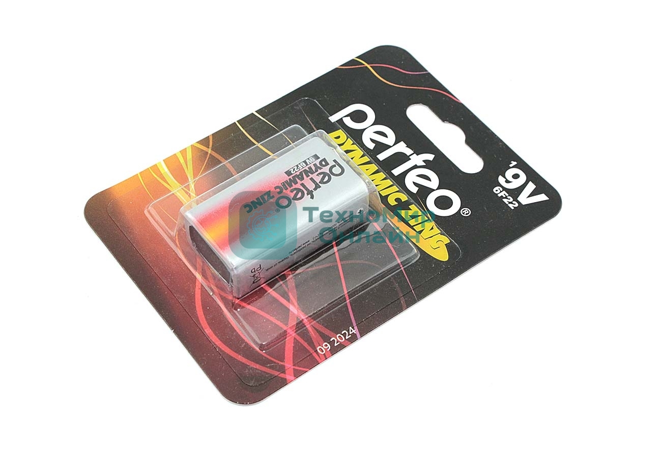 Батарейка крона Perfeo 6F22