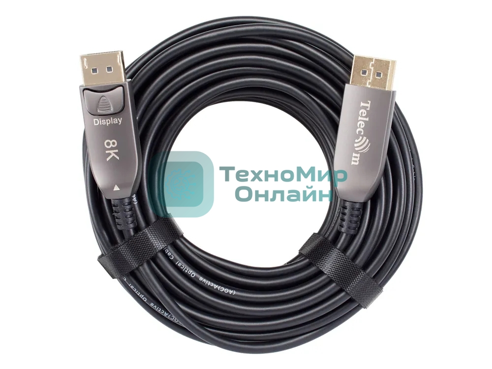 Кабель DisplayPort - DisplayPort, 50м, Telecom TCG2130-50M