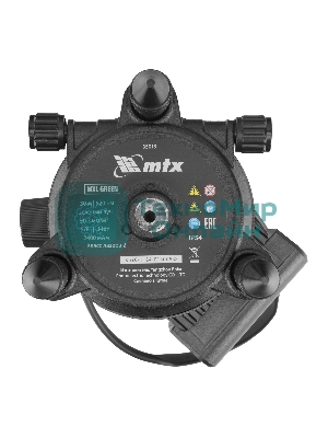 Лазерный уровень MTX MXL GREEN, 30 м, зеленый луч, акк. Li 2400 mAh, сумка, резьба 5/8