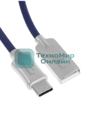 Кабель USB2.0 Cablexpert CC-P-mUSB02Bl-1.8M, AM/microB, серия Platinum, длина 1.8м, синий, блистер