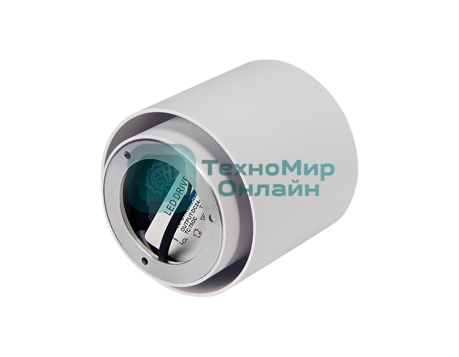 Светильник Ambrella light TN261 WH/S белый/песок LED 4200K 10W D100*100