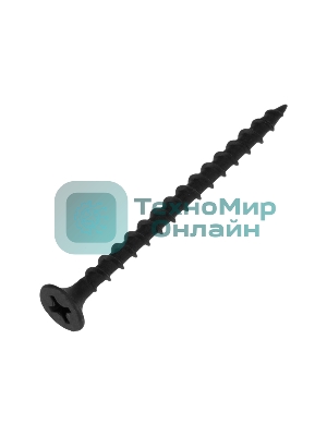 Саморез гипсокартон-металл Kranz 3.5х51, пакет (50 шт./уп.)